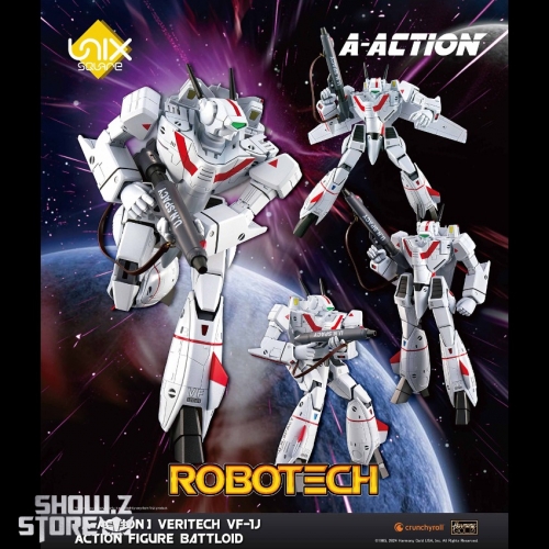 Unix Square A-Action Veritech VF-1J Battloid Mode | ShowZStore.com
