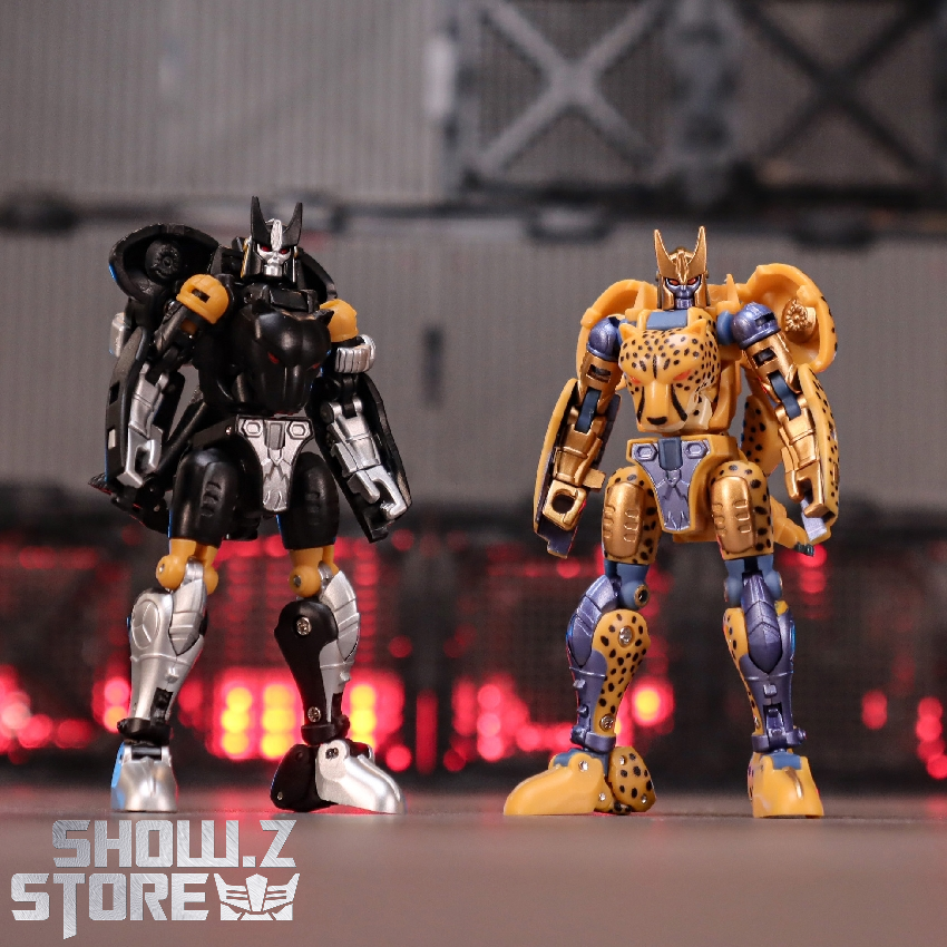 Robot Toys RT-03 Working Leopard Cheetor Shadow Panther Set of