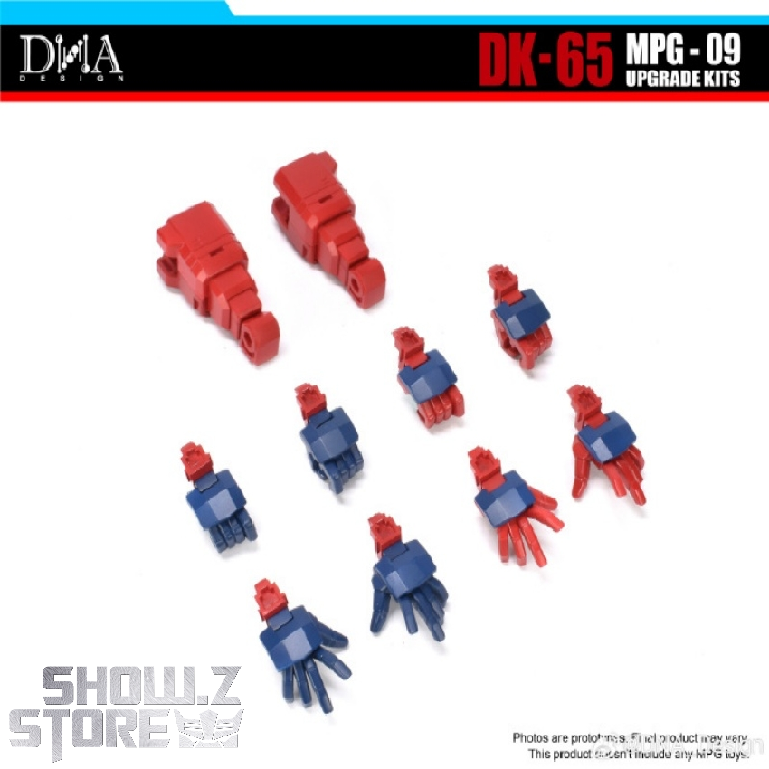 DNA Design DK-65 Upgrade Kits for MPG-09 Super Ginrai Optimus Prime
