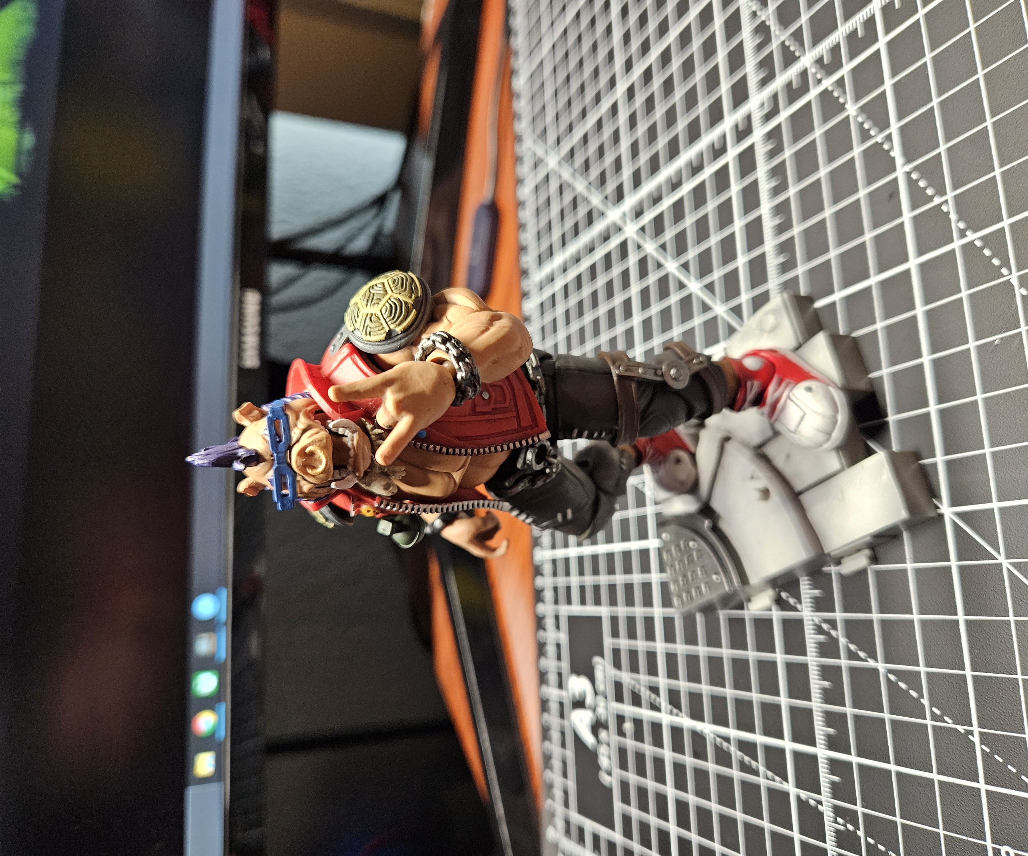 JOYTOY TMNT 1/18 ビーバップ & ロックステディ JoyToy TMNT Super Bebop & Mighty Rocksteady 1:18 Action Figures