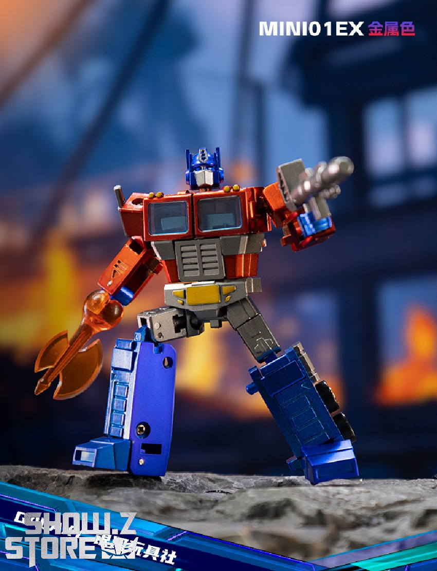 トランスフォーマー G1/series1*メタルフィグズ lfigs Transformers G1 Optimus Prime Deluxe 4-Inch MetalFigs Figure
