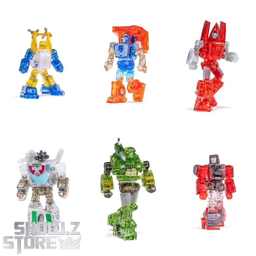 Newage H49T & H50T & H55T & H58T & H60T & H61T Set of 6 Transparent Version