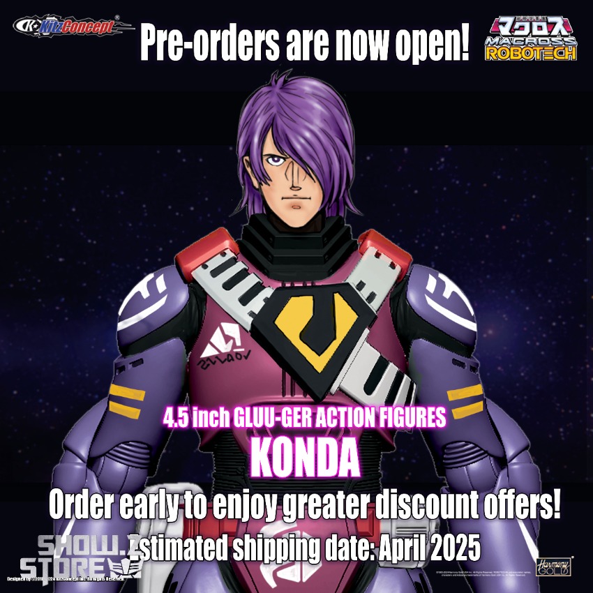 Kitzconcept Macross 4.5 Inch Gluu-Ger (Konda)