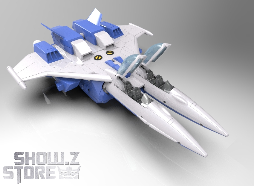 XTransbots MX-68J Conechrome Slugslinger & Firehole