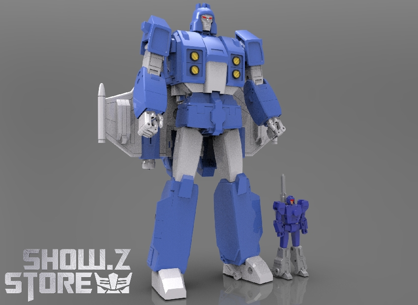 講談社 - ARS MAGNA＋BUGBUSTER XTransbots MX-68J Conechrome Slugslinger & Firehole