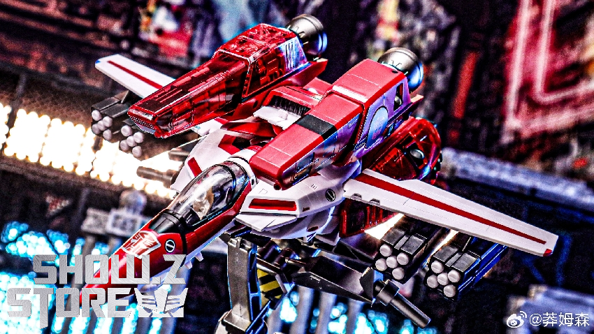 FG Model FG-01 Macross VF1S God of Flame w/ Fast Pack Armor