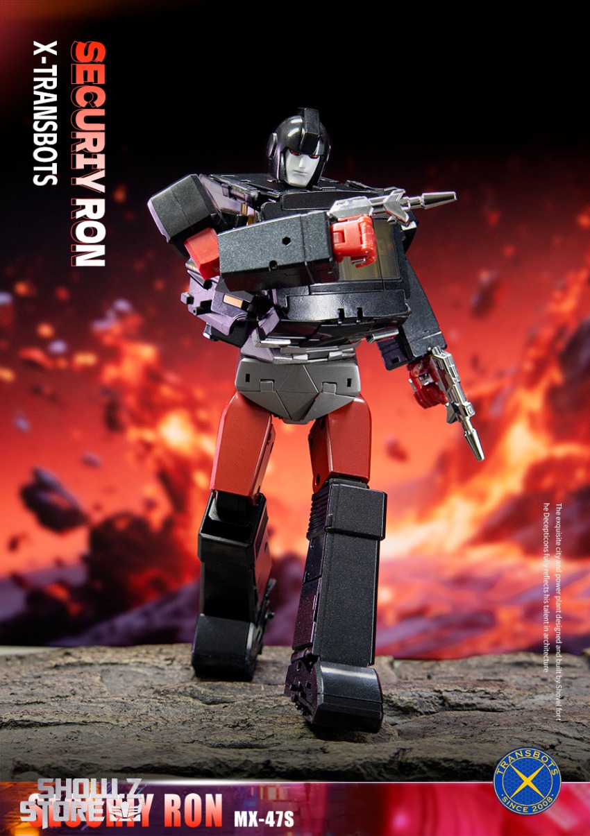 X-Transbots MX-47S Ron Ironhide Shattered Glass Version