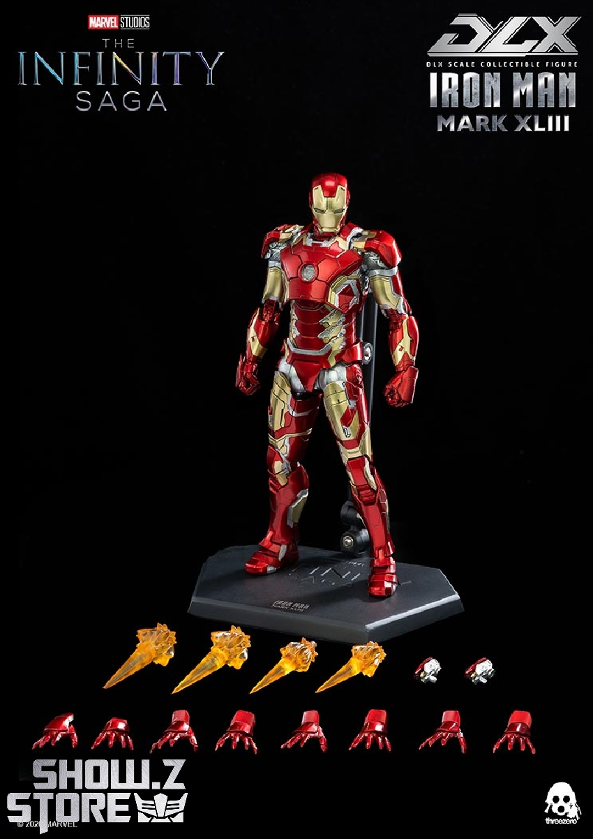 Threezero Studio 1/12 Infinity Saga Iron Man Mark 43 - Show.Z Store