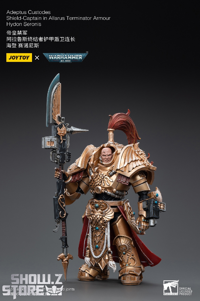JoyToy 1/18 WH40K Custodes Blade Champion | ShowZStore.com