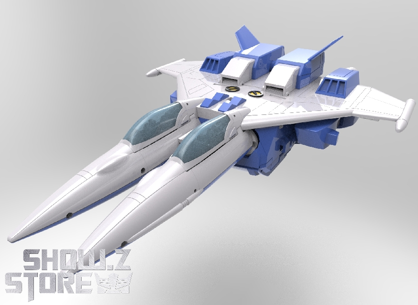 XTransbots MX-68J Conechrome Slugslinger & Firehole Caliburst