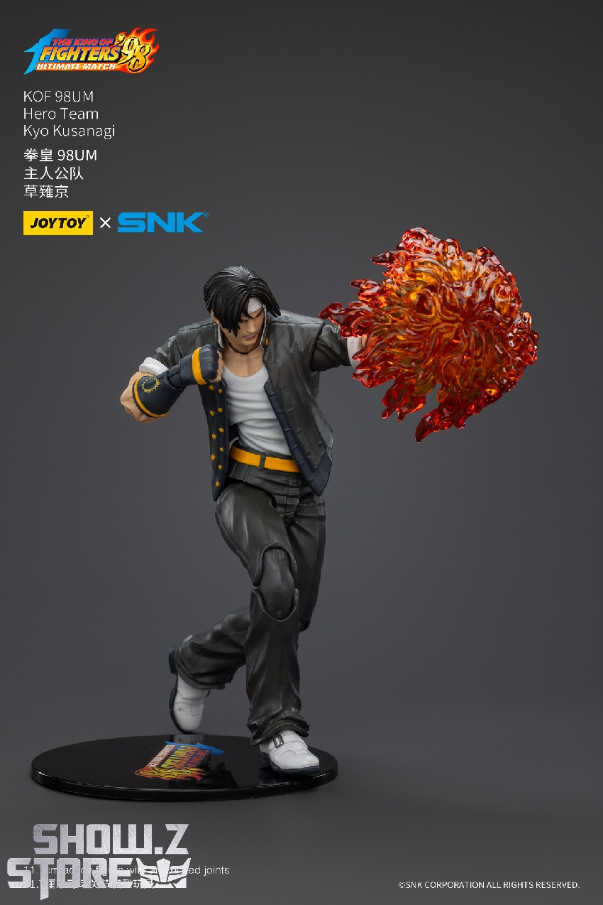 &amp;TEAM - kyo JoyToy JT01420 1/18 KOF 98UM Hero Team Kyo Kusanagi - Show.Z