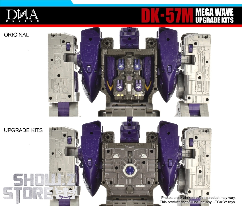 DNA Design DK-57M Upgrade Kits for Mega Wave - Show.Z Store