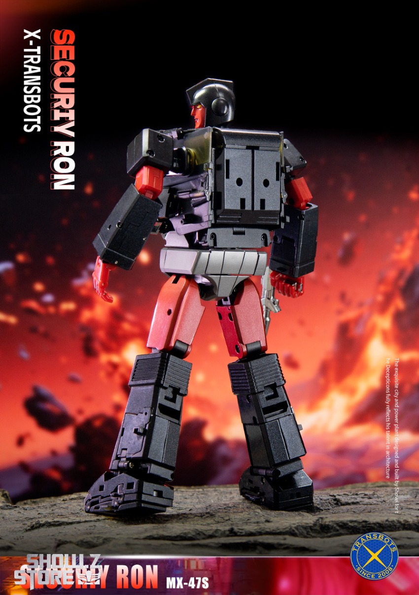 X-Transbots MX-47S Ron Ironhide Shattered Glass Version