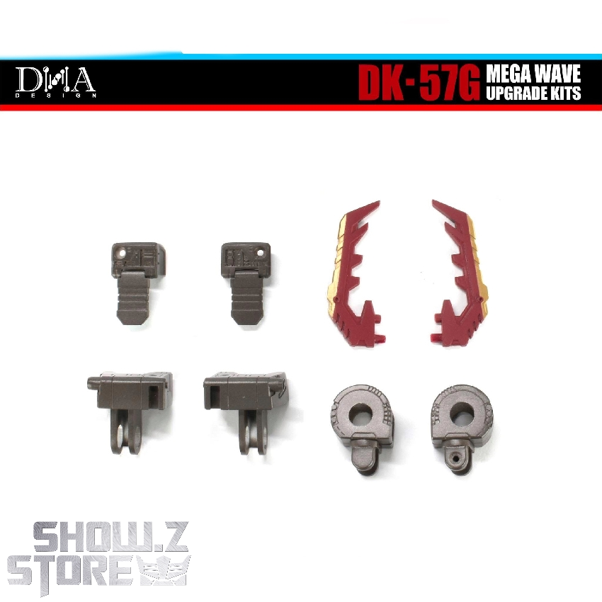 DNA Design DK-57G Upgrade Kits for Legacy United Leader Armada Universe Galvatron