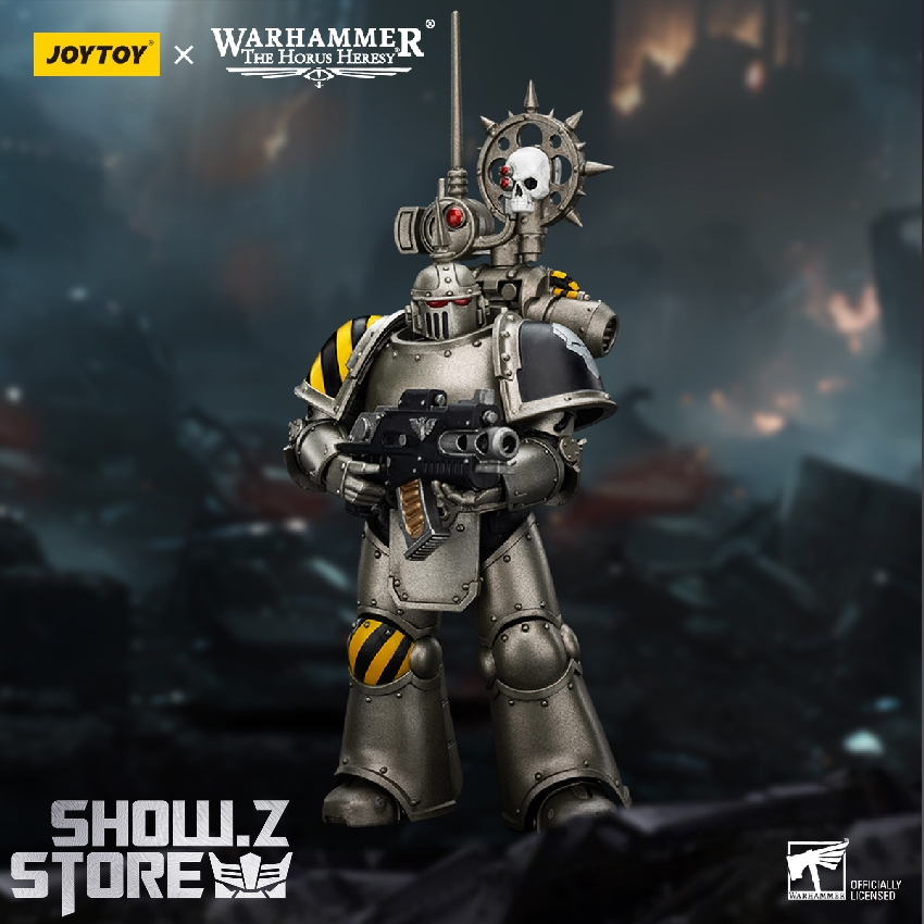 JoyToy JT01468 Warhammer The Horus Heresy lron Warriors MKlIl Tactical Legionary with Nuncio-vox