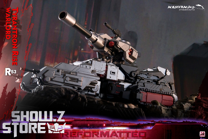 Mastermind Creations Tyrantron Rise R-53 Stormbringer Megatron IDW