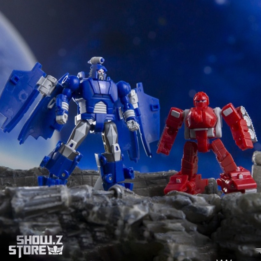 Dr.Wu DW-E40 Red Tank Warpath & DW-E41 Star Shuttle Scourge Set of 2