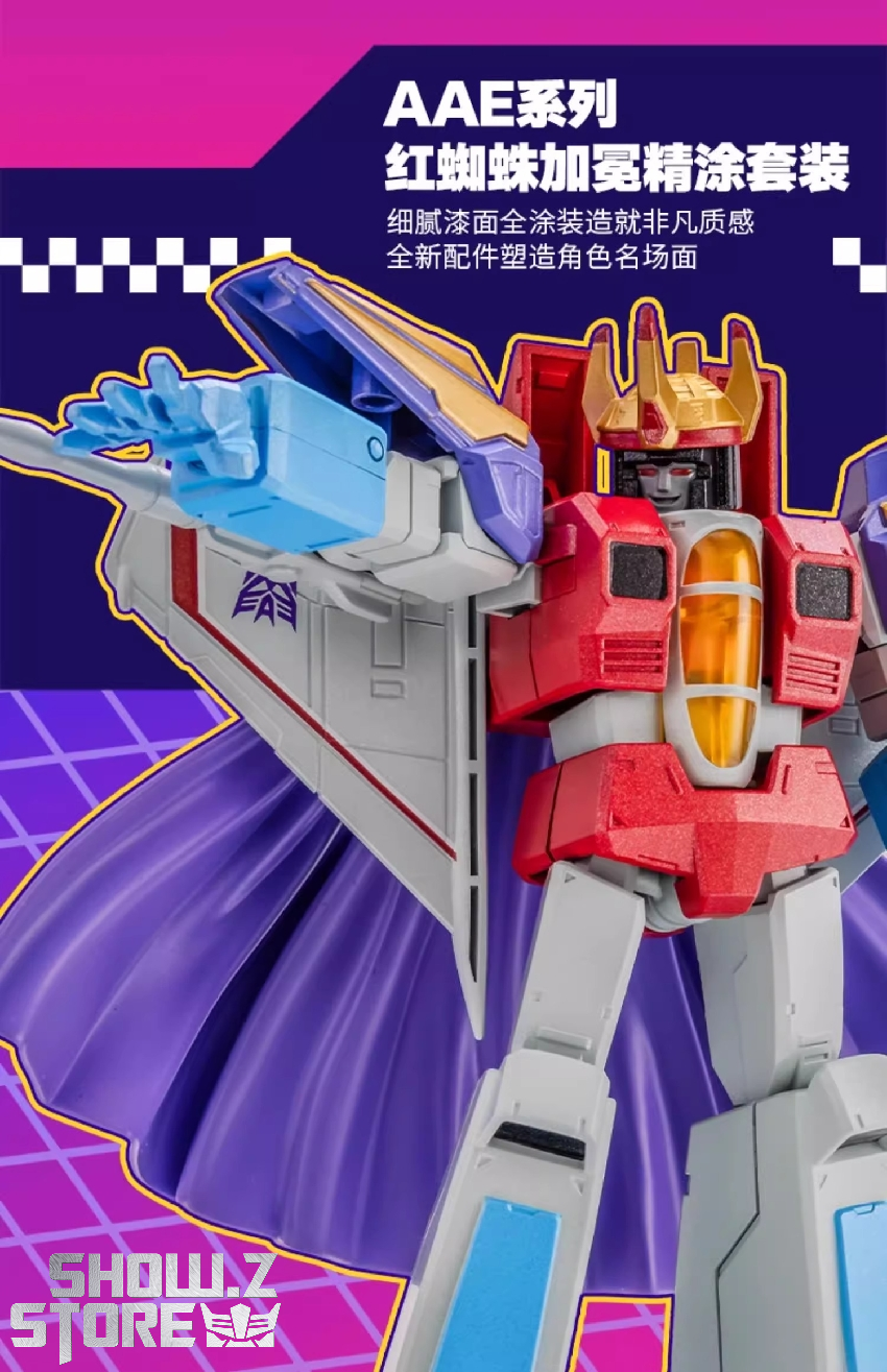 Auldey Transformers AAE-S002 Starscream Exquisite Paint Version