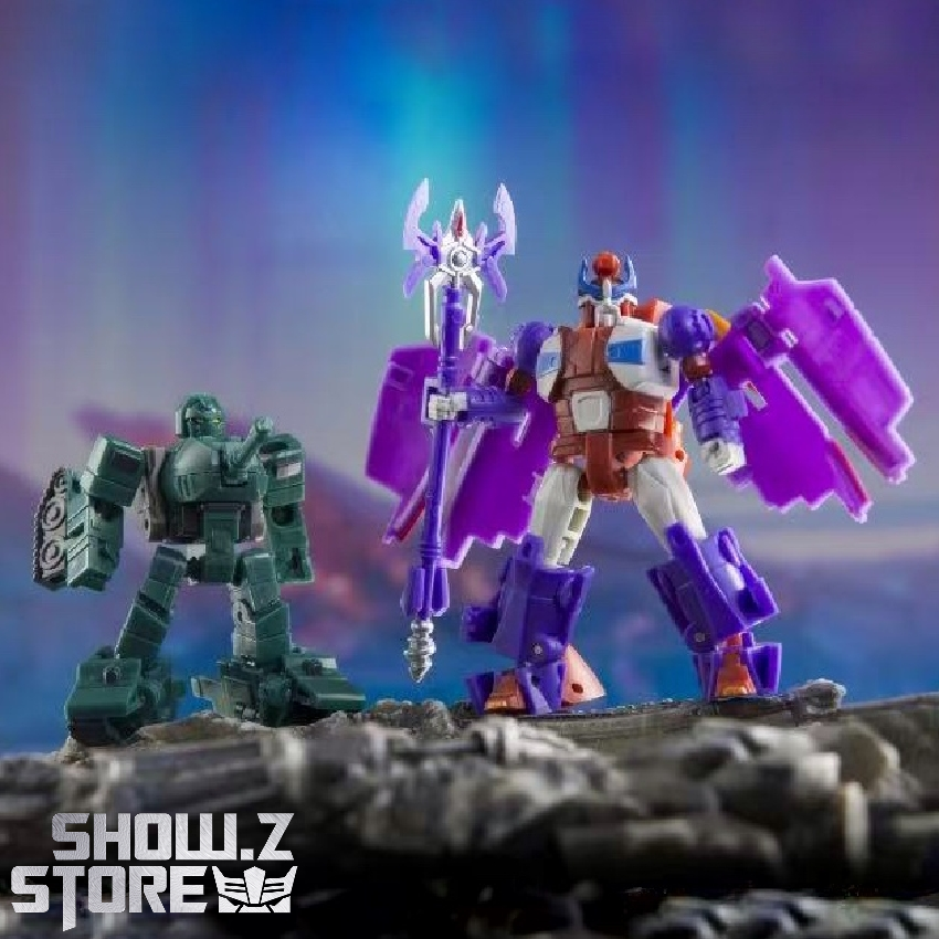 Dr.Wu DW-E40G Green Tank Warpath & DW-E42 Shi Fu Alpha Trion Set of 2
