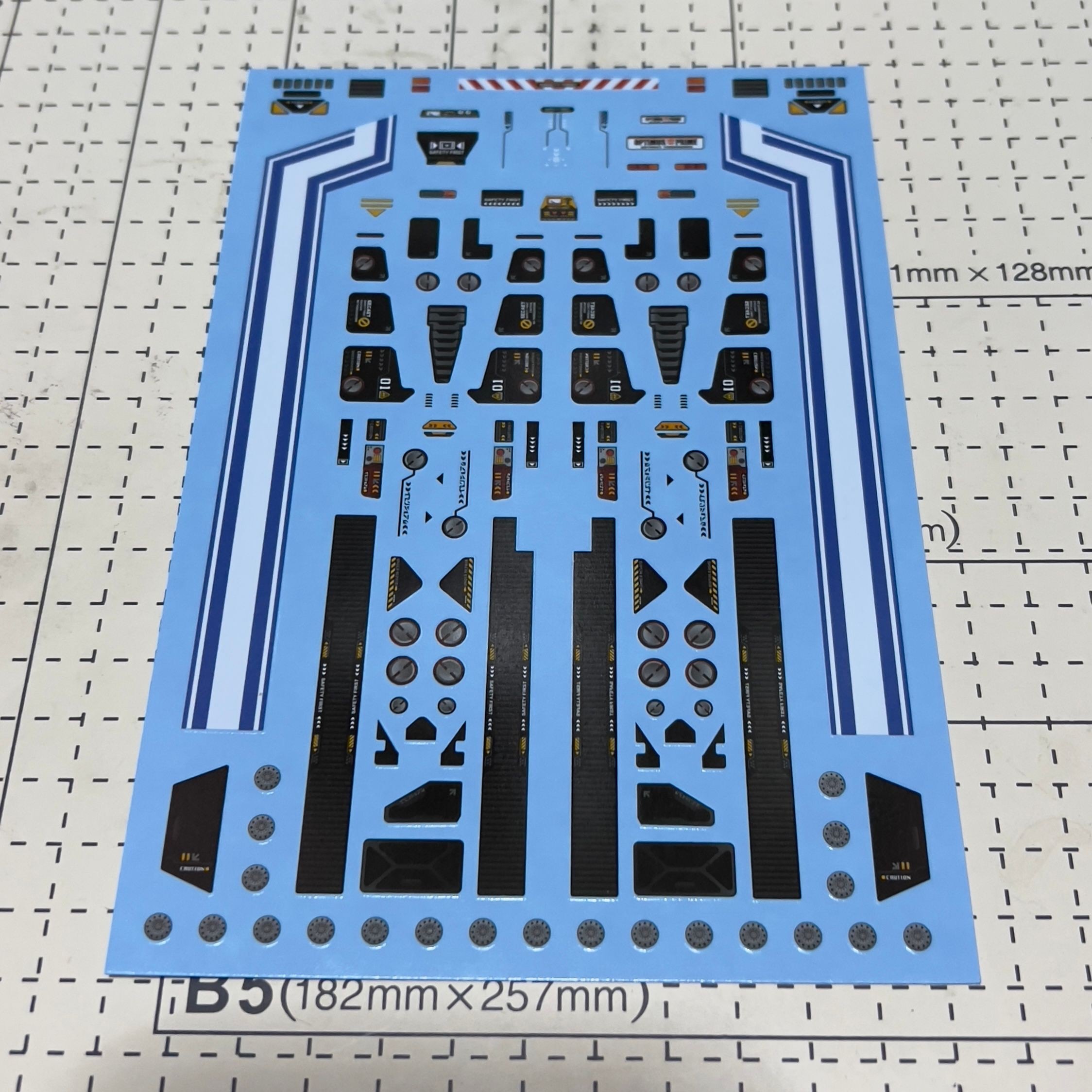 Waterslide Decal for Newage H27 David Optimus Prime
