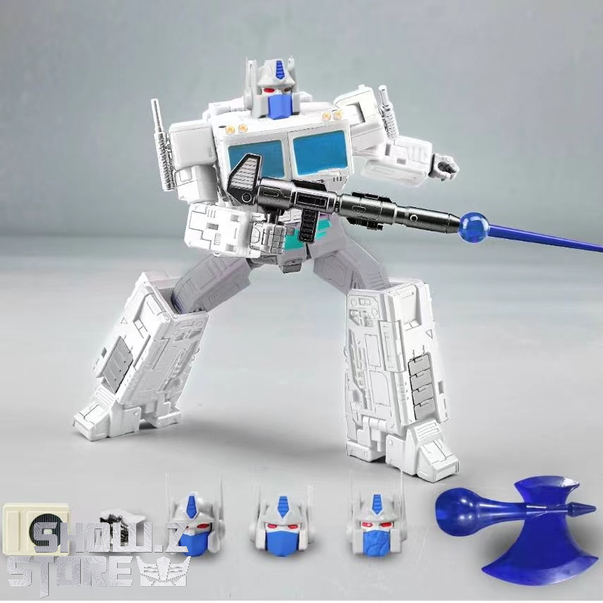 4th Party MD-005W Commander Stack Ultra Magnus White Version w/o Traile