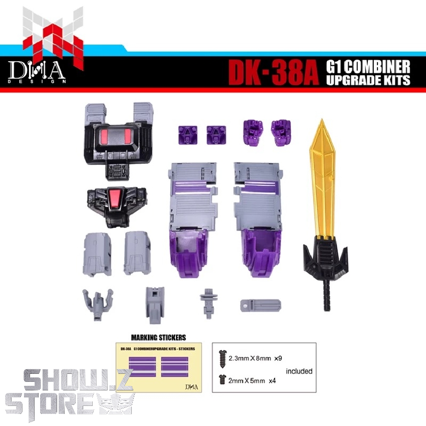 DNA Design DK-38A Upgrade Kits for G1 Combiner