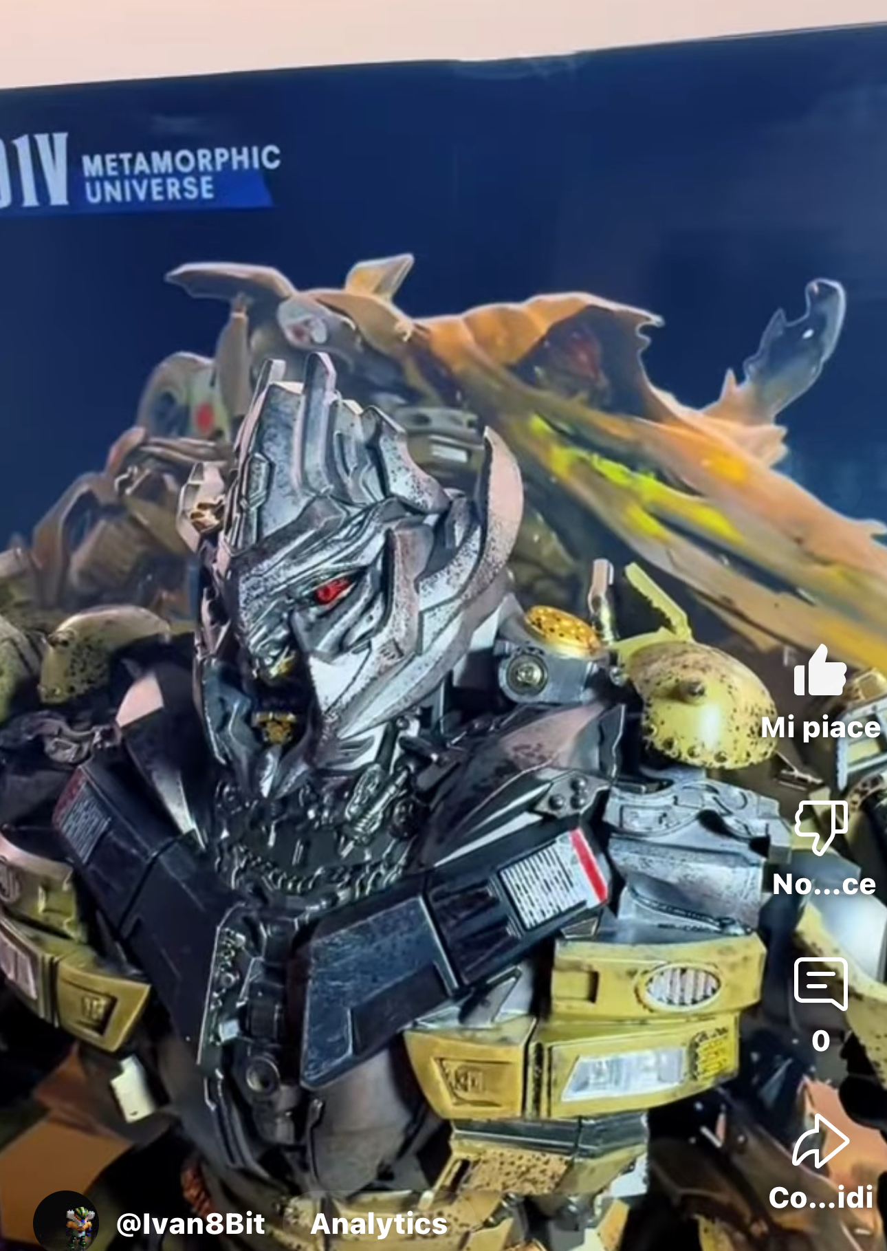 4th Party DP-01V Desperado Battle Damaged Megatron Upgrade