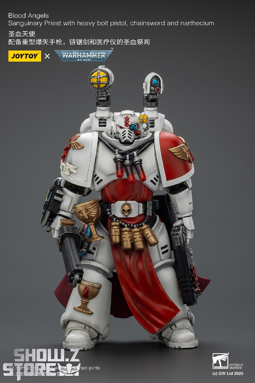 JoyToy JT01789 1/18 Warhammer 40k Blood Angels Sanguinary Priest