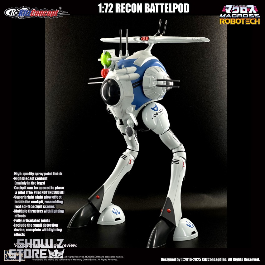 Kitzconcept 1/72 Macross Recon Pod - Show.Z Store