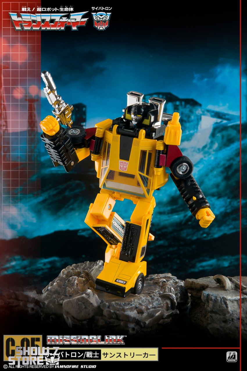 Takara Tomy Missing Link C-05 G1 Sunstreaker | ShowZStore.com