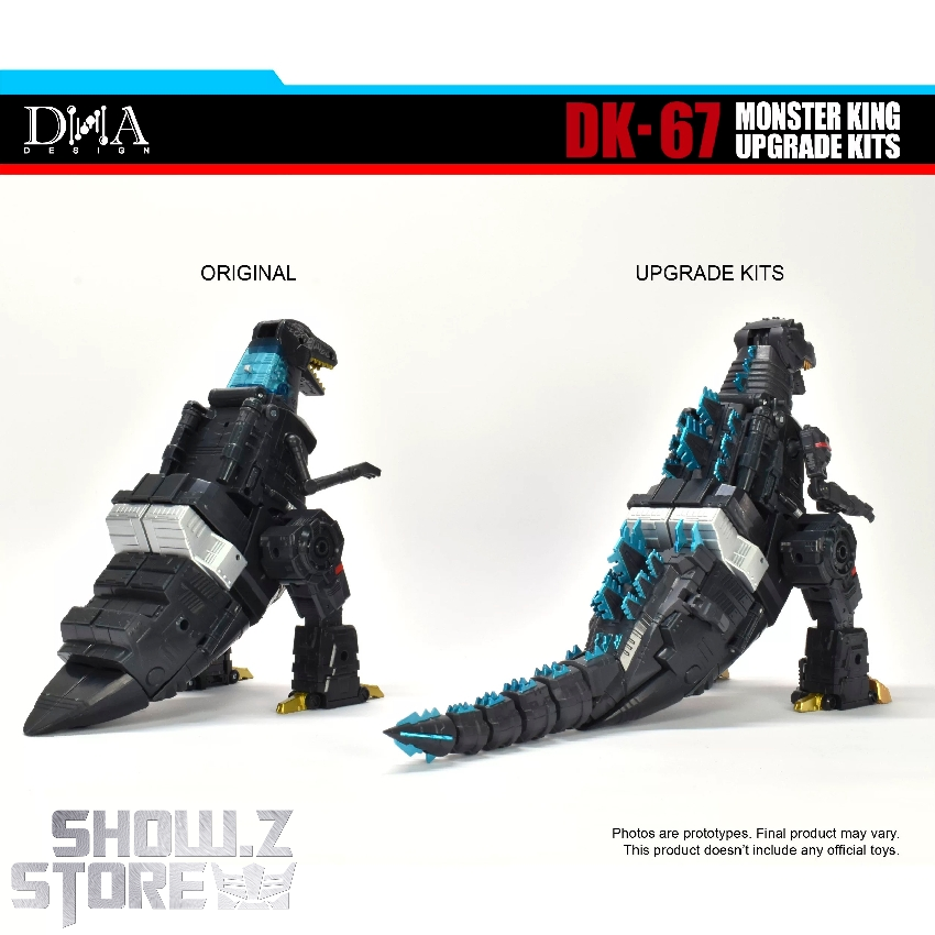 【最後1セット】APPEAL X ThomasKong 10枚セット DMD DNA Design DK-67 Upgrade Kits for Monster King - Show.Z Store