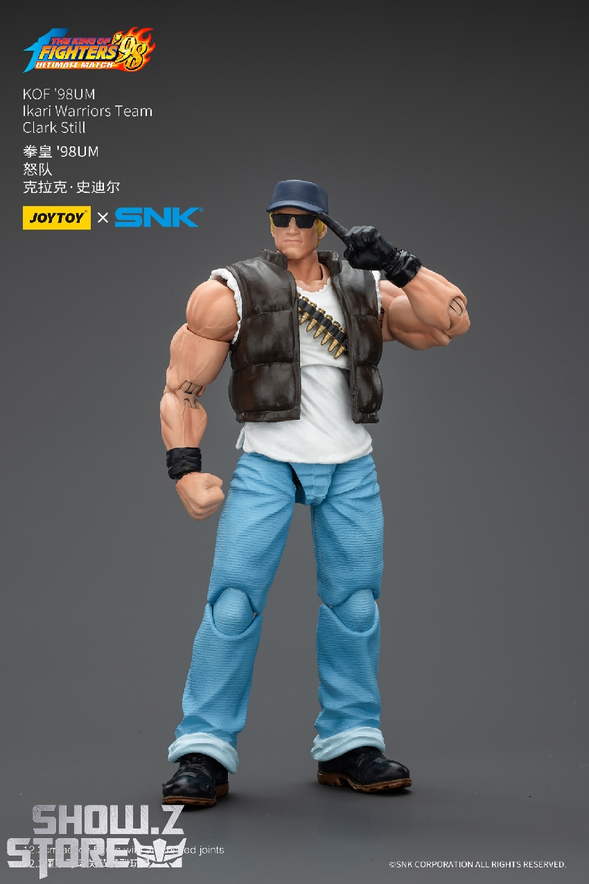 JoyToy JT01727 1/18 KOF'98UM Ikari Warriors Team Clark Still