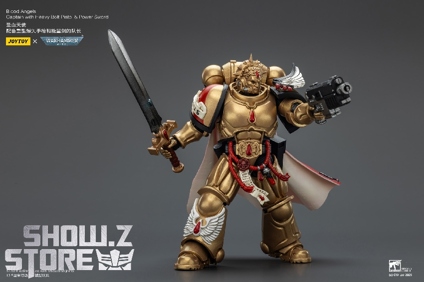 JoyToy JT01796 1/18 Warhammer 40k Blood Angels Captain with
