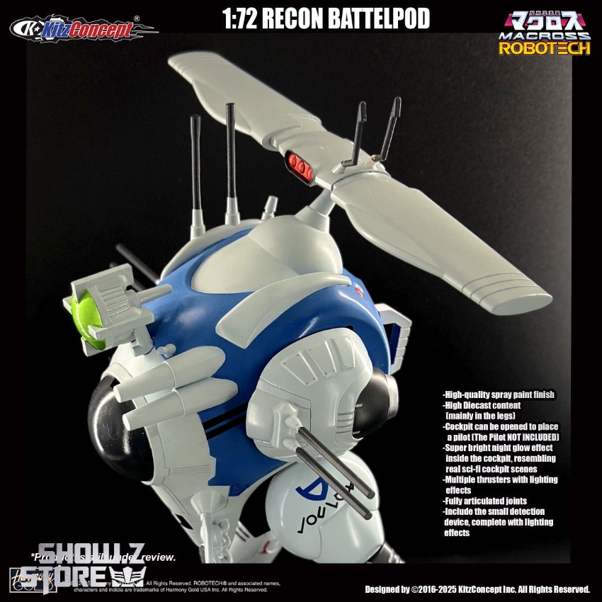 Kitzconcept 1/72 Macross Recon Pod - Show.Z Store