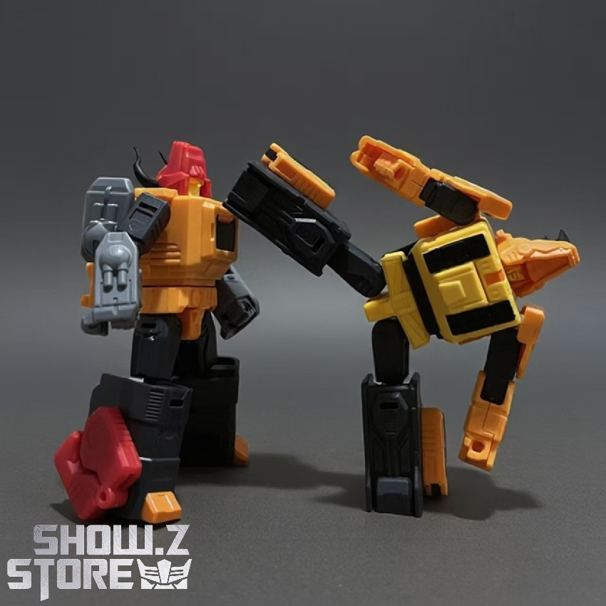 Jiu Jiu Studio QQT-02 Predacons Headstrong & Tantrum Set of 2