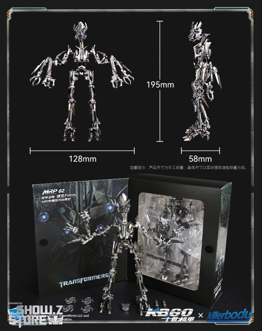 Killerbody MRP Transformers Frenzy - Show.Z Store