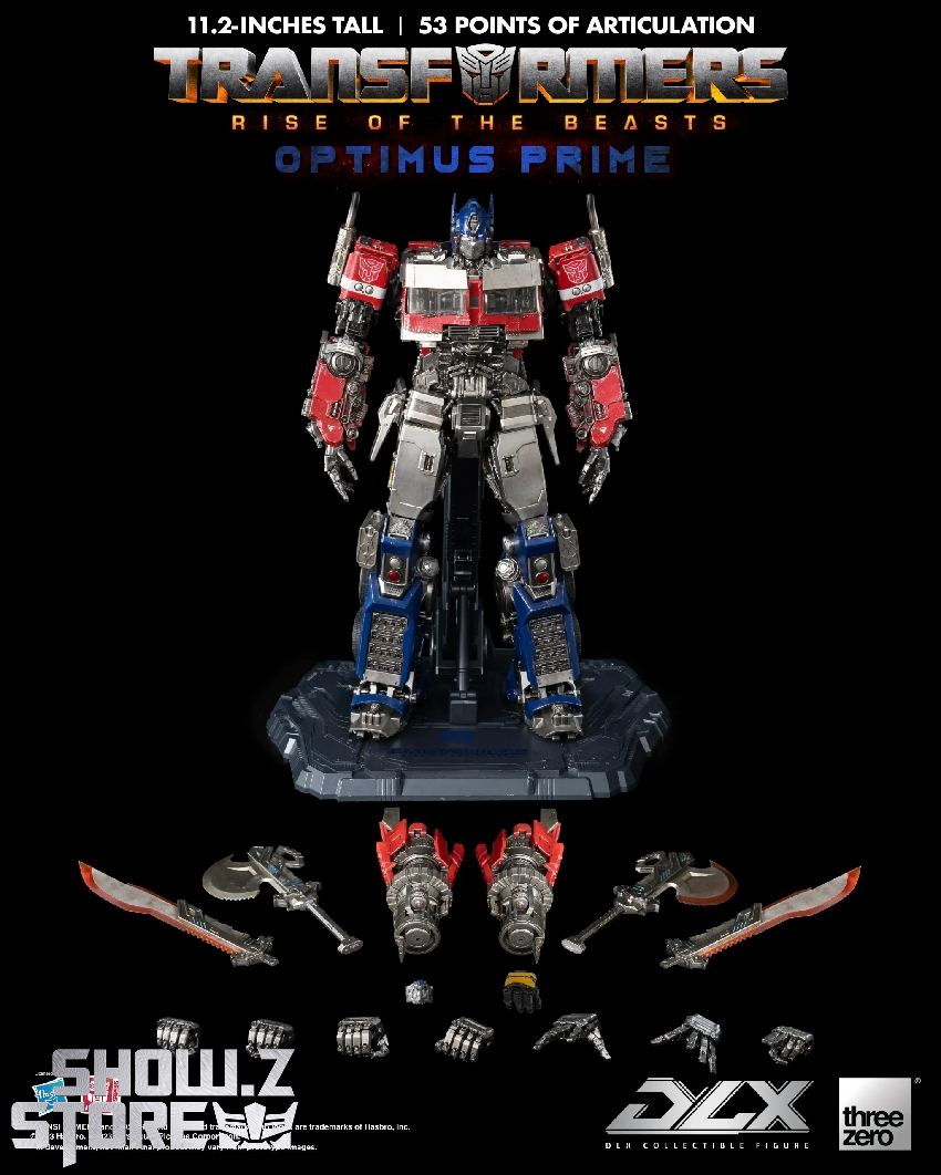 Threezero Transformers：Rise of the Beast ThreeZero Transformers Movie 7 Rise of the Beasts DLX