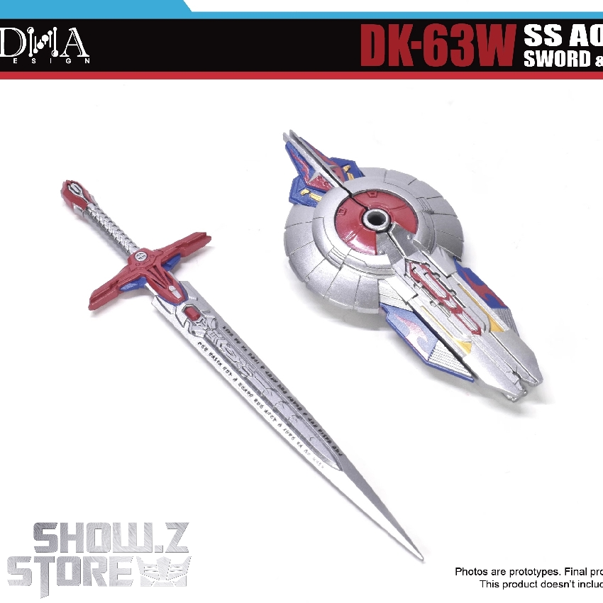 DNA Design DK-63W Sword & Shield Upgrade Kits for SS Aoe OP