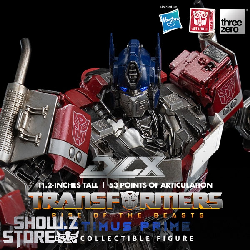 Threezero 3Z0432 DLX Transformers Rise of the Beasts Optimus Prime