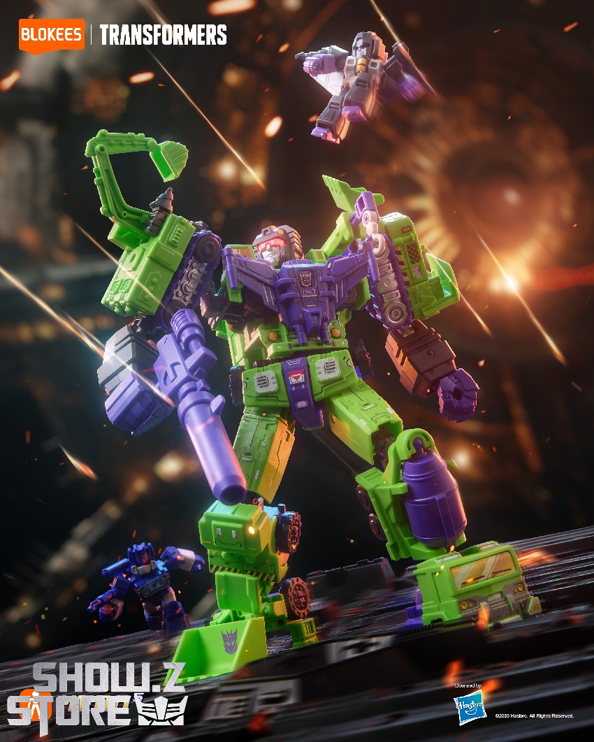 布鲁可/blokees デバスター 限定品 Transformers Devastator Combining