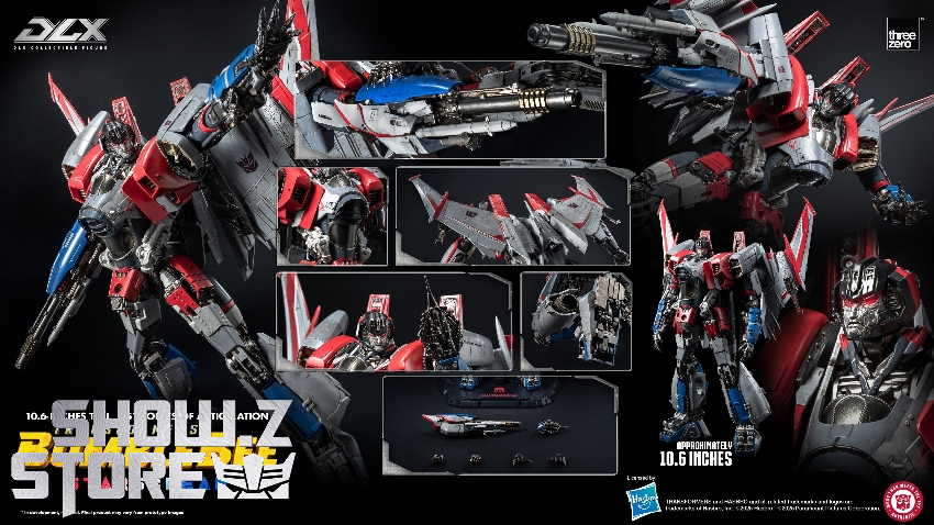 Threezero DLX Bumblebee Movie Starscream | ShowZStore.com