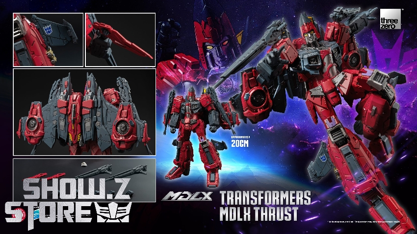 Threezero 3Z0889 Transformers MDLX Thrust - ShowZ Store