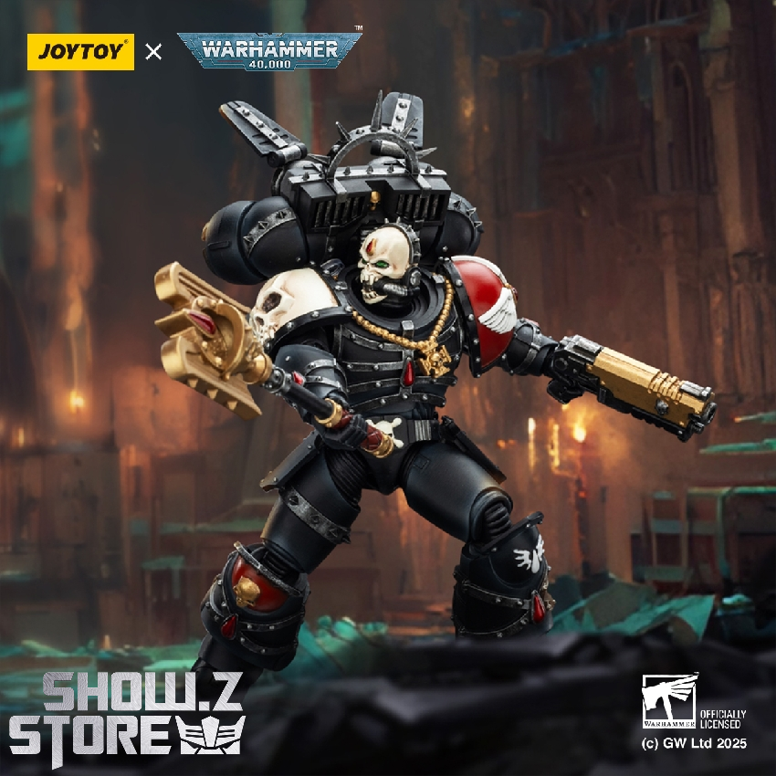 [Pre-Order] JoyToy JT02311 1/18 Warhammer 40K Blood Angels Lemartes With Jump Pack,Blood Crozius and Absolver Bolt Pistol