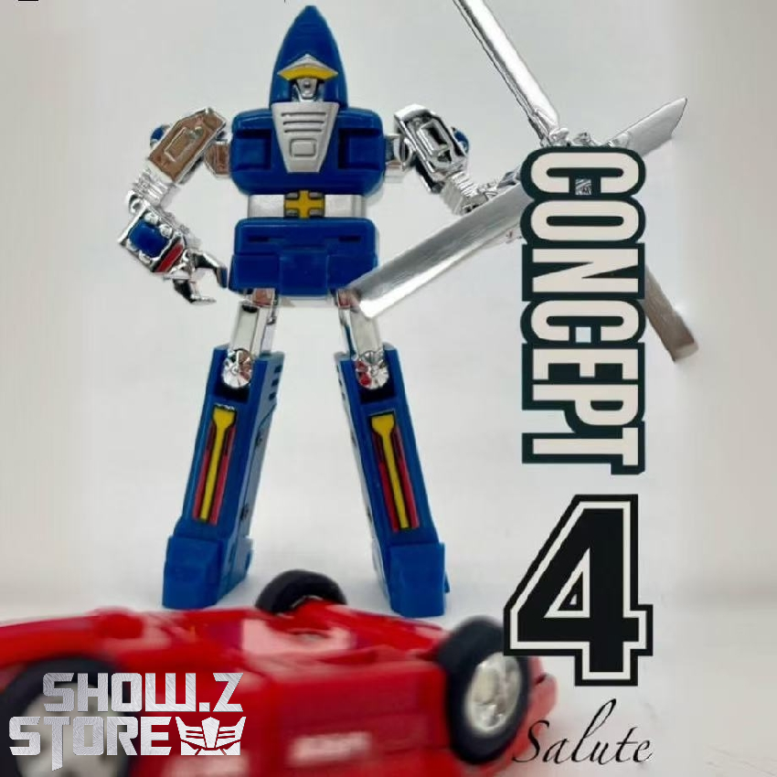 BrickyRobo Concept 4 Salute Figure
