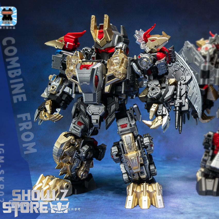 [Pre-Order] JiGuangMao Toy Steel Kiddy Party JGM-SKP02 Mini-Asura Dinoking Set of 5