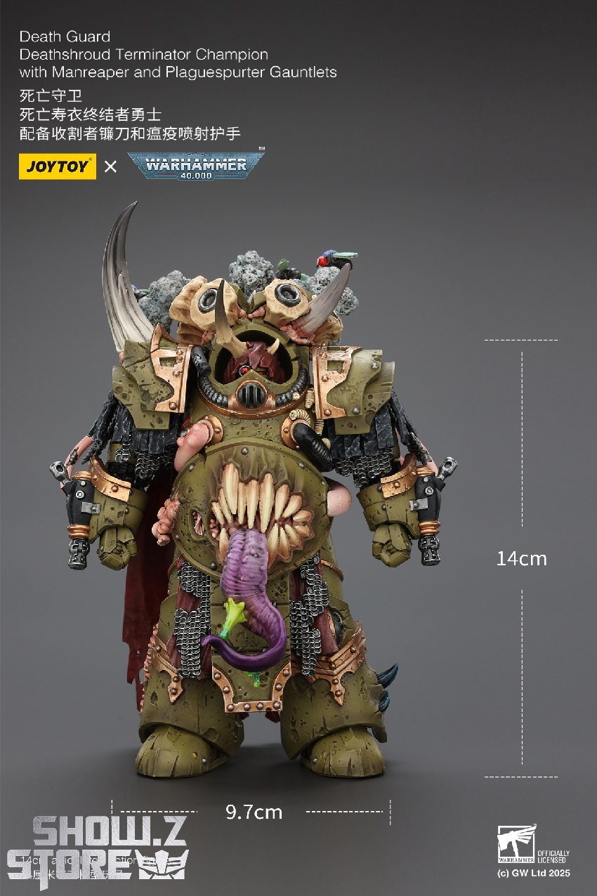 JoyToy JT02571 WH40K Death Guard Deathshroud 1 | ShowZStore.com