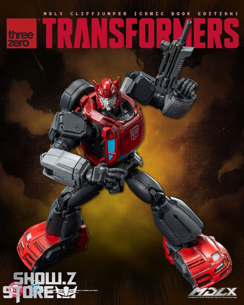 threezero MDLX トランスフォーマー クリフジャンパー 3Z0873 Threezero MDLX Cliffjumper Comic Book Edition | ShowZStore.com