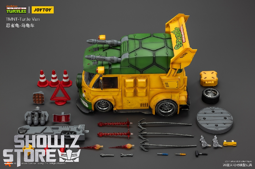 JoyToy JT02540 1/18 Teenage Mutant Ninja Turtles TMNT-Turtle Van