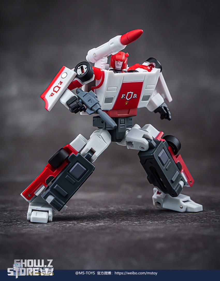 Magic Square MS-B08A The Flame Patrol Red Alert Repaint Version