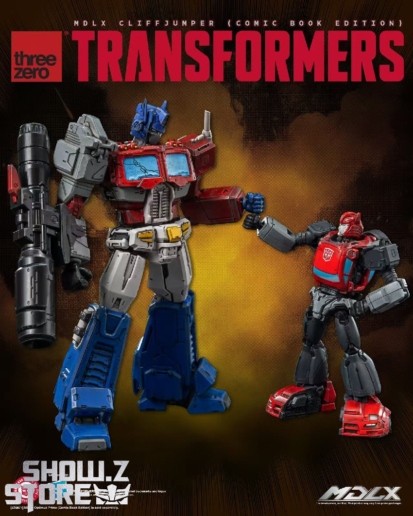 Threezero 3Z0873 Transformers MDLX Cliffjumper Comic Book Edition